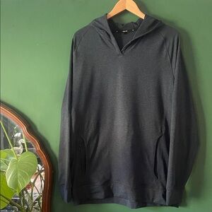 Public Rec Politan Mens XL Heathered Midnight Hoodie Athleisure‎